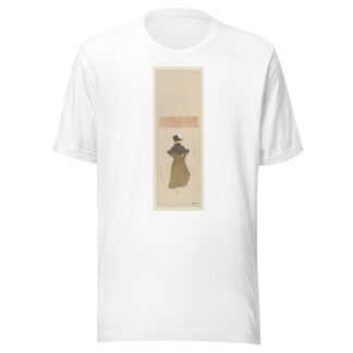 Femme avec pèlerine by Amédée Joyau T-Shirt