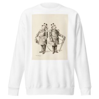 TROUBLE ANTICIPATED The Allopathic and Homepathic Admirals will never agree by William Henry Walker Sweatshirt