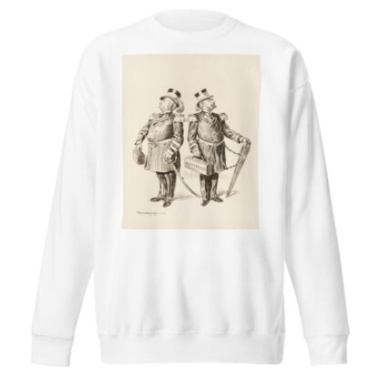 TROUBLE ANTICIPATED The Allopathic and Homepathic Admirals will never agree by William Henry Walker Sweatshirt
