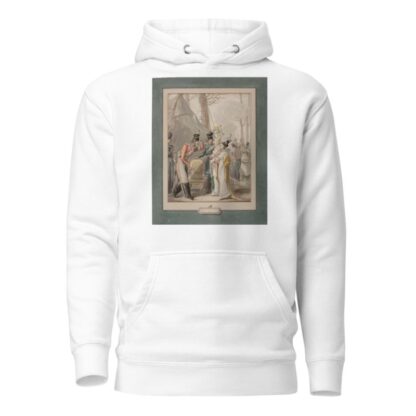 Occupation russe à Paris des soldats russes courtisent des promeneuses, au milieu d’un campement by George Emmanuel Opiz ou Opitz Hoodie