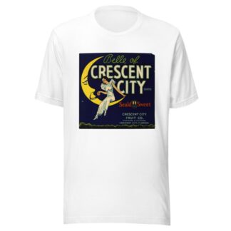 Belle of Crescent City Brand Fruit Label by Anonymous T-Shirt