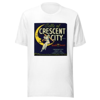 Belle of Crescent City Brand Fruit Label by Anonymous T-Shirt