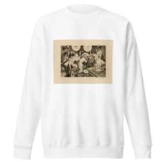 Le bar du B. sur le toit Dancing Le bœuf sur le toit by Pierre Gatier Sweatshirt