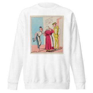 Je croyais vous avoir déjà dit, Clorinde, que je n’aimais pas à vous voir causer aussi longtemps, avec les jeunes gens by Moloch (Alphonse Hector Colomb) Sweatshirt