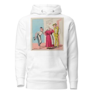 Je croyais vous avoir déjà dit, Clorinde, que je n’aimais pas à vous voir causer aussi longtemps, avec les jeunes gens by Moloch (Alphonse Hector Colomb) Hoodie