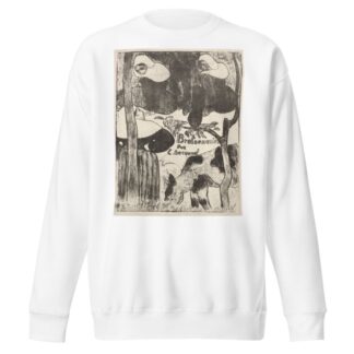 Les Bretonneries – Title Page by Emile Bernard Sweatshirt