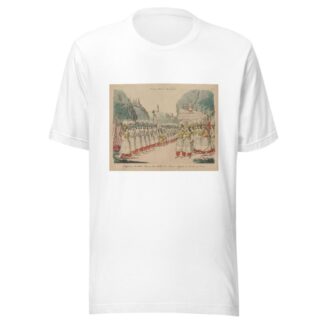 Schlussscene des dritten Actes aus dem Ballet ‘Der Frauen-Aufruhr im Serail,’ von Vestris by Johann Christian Schoeller T-Shirt