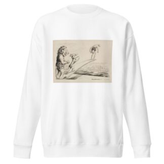 Eagle; Are you with me by William Henry Walker Sweatshirt