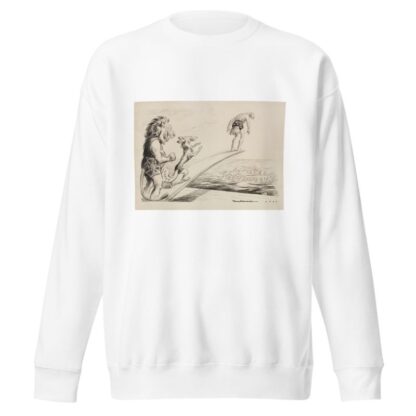 Eagle; Are you with me by William Henry Walker Sweatshirt