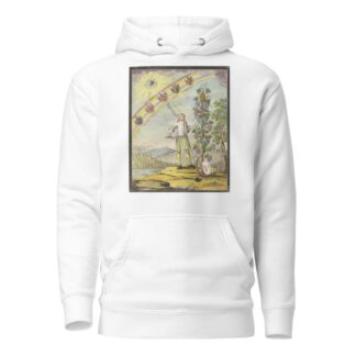 Knabe mit einem Rebmesser vor einem Weinstock by Johann Esaias Nilson Hoodie