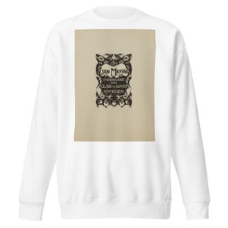 Annoncekaart voor Jan Meyen, fabrikant van glas in lood, Nijmegen by Karel de Bazel Sweatshirt