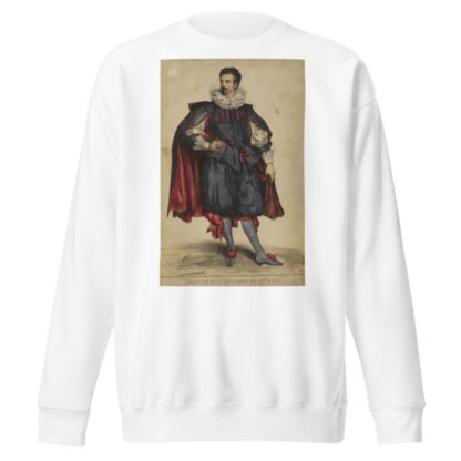 Suite de déguisements Costume civil porté au temps de Louis XIII by Eugène Devéria Sweatshirt