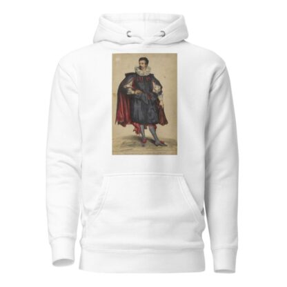 Suite de déguisements Costume civil porté au temps de Louis XIII by Eugène Devéria Hoodie