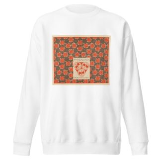 Rothebeeren Seiden Gewebe by Koloman Moser Sweatshirt