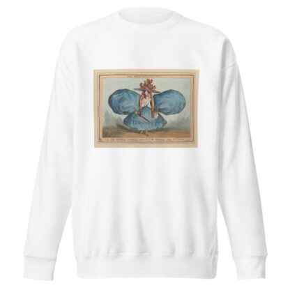The sleeves curiously cut, Ay theres the villainy by William Heath Sweatshirt