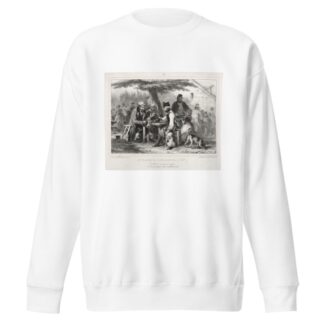 Un famous diplomat à dit… by Denis Auguste Marie Raffet Sweatshirt