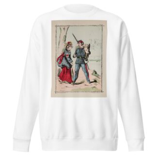 Adieux d’un moblot à la. mobile by Faustin Betbeder Sweatshirt