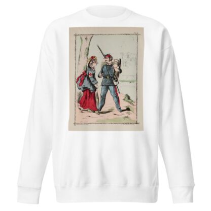 Adieux d’un moblot à la. mobile by Faustin Betbeder Sweatshirt