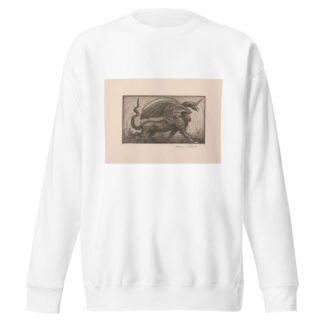 Der Drache by Hans Thoma Sweatshirt