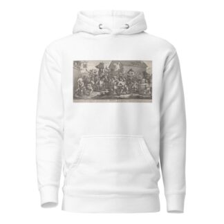 Hudibras Encounters the Skimmington by William Hogarth Hoodie