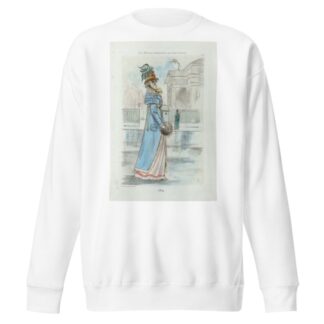 1813 [Women’s fashion in nineteenth-century Paris] by Henri Boutet Sweatshirt