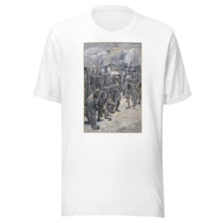 King Henry V, II, 2, as acted at the Lyceum, King Henry and Lords Scroop, Grey, and Cambridge, Lewis Waller by Bernard Partridge T-Shirt