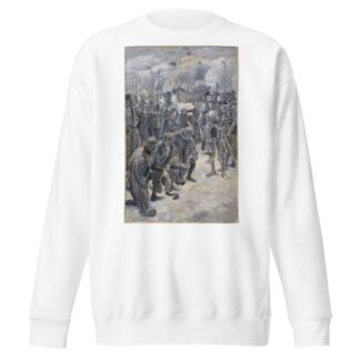 King Henry V, II, 2, as acted at the Lyceum, King Henry and Lords Scroop, Grey, and Cambridge, Lewis Waller by Bernard Partridge Sweatshirt