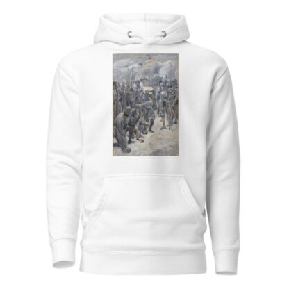 King Henry V, II, 2, as acted at the Lyceum, King Henry and Lords Scroop, Grey, and Cambridge, Lewis Waller by Bernard Partridge Hoodie