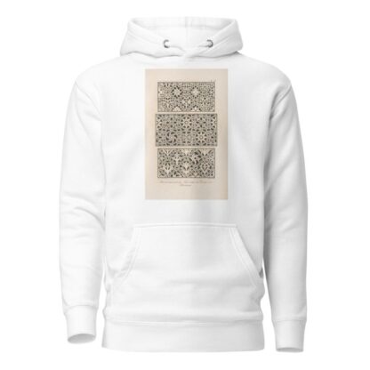 Marmormosaik im Fussboden des Doms zu Ravenna by Friedrich Maximilian Hessemer Hoodie