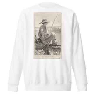 Watching the Crows by Winslow Homer Sweatshirt