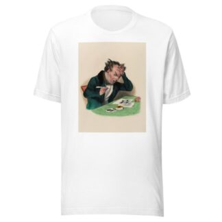 Rien rien je ne trouve rien. Nothing nothing at all find nothing by Charles-Joseph Traviès de Villers T-Shirt