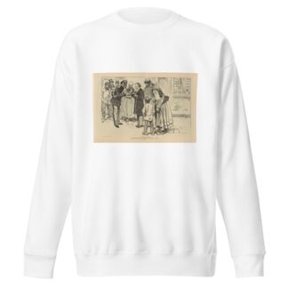 He loses his way by Charles Dana Gibson Sweatshirt