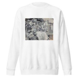 Boating Party by Albert Beck Wenzell Sweatshirt