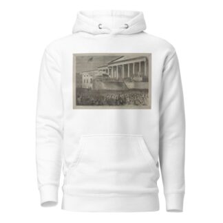 The Inauguration of Abraham Lincoln as President of the United States, at the Capitol, Washington, March 4, 1861 by Winslow Homer Hoodie