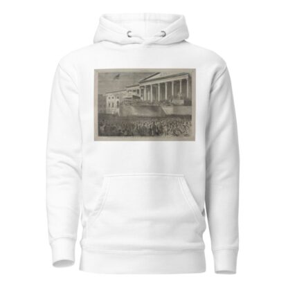 The Inauguration of Abraham Lincoln as President of the United States, at the Capitol, Washington, March 4, 1861 by Winslow Homer Hoodie