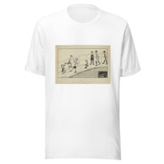 Glijdende jongens op een pad by Wybo Meijer T-Shirt