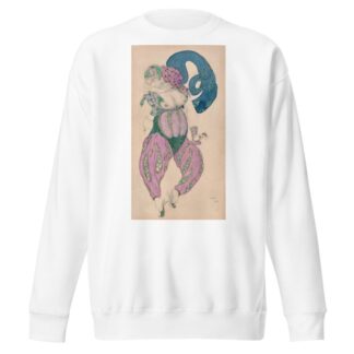 Costume design for ‘Scheherazade’; Almée by Léon Bakst Sweatshirt