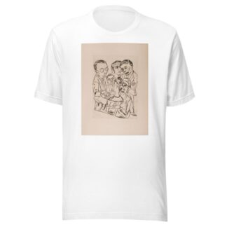 The Draftsman in Society by Max Beckmann T-Shirt