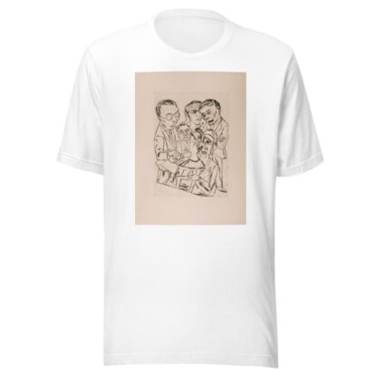 The Draftsman in Society by Max Beckmann T-Shirt