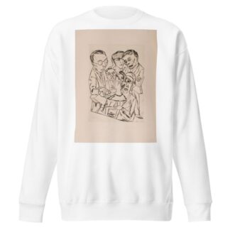 The Draftsman in Society by Max Beckmann Sweatshirt
