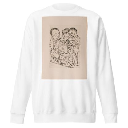 The Draftsman in Society by Max Beckmann Sweatshirt