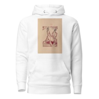 Two Girls Bathing by Ernst Ludwig Kirchner Hoodie