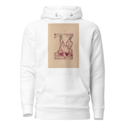 Two Girls Bathing by Ernst Ludwig Kirchner Hoodie
