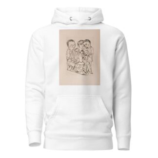 The Draftsman in Society by Max Beckmann Hoodie
