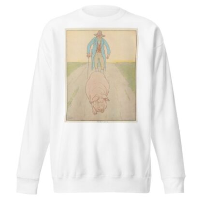 To market, to market by Leonard Leslie Brooke Sweatshirt