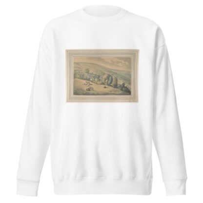 Downlands, Sussex by Thomas Rowlandson Sweatshirt