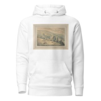 Downlands, Sussex by Thomas Rowlandson Hoodie