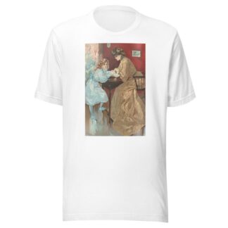 Crépe silk rayé; Crépe nouveauté by H. B. Claflin T-Shirt