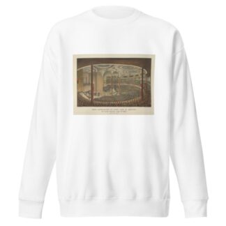 First appearance of Jenny Lind in America. At Castle Garden, Septr. 11th, 1850. Total receipts $26,238 by Currier & Ives. Sweatshirt