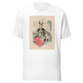 Anna la bouquetière by André Gill T-Shirt